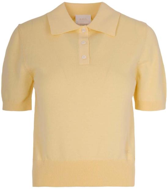 26SS 아페쎄 폴로 티셔츠 COEZJF23479DAB YELLOW