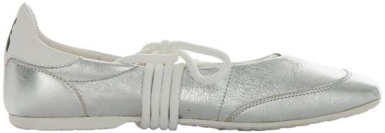 26SS 파트리지아페페 플랫 슈즈 8Z0123L031S298 SILVER