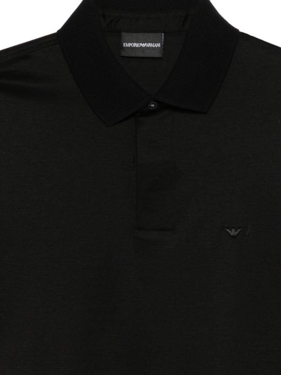 26SS 엠포리오 아르마니 폴로 티셔츠 EM004588AF10017UC001 BLACK - EMPORIO ARMANI