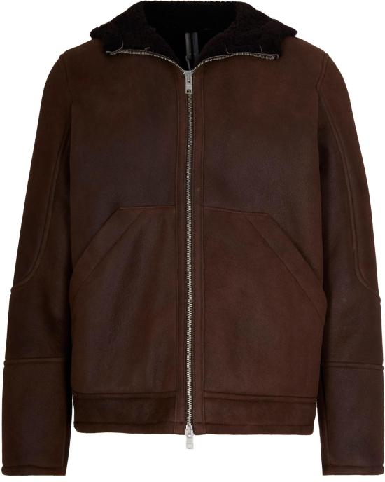 25FW D-Four 가죽 자켓 DF834MSPEPE BROWN