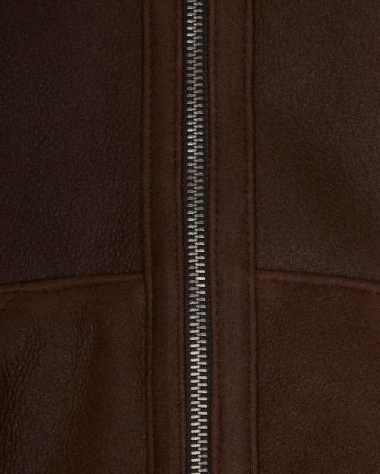 25FW D-Four 가죽 자켓 DF834MSPEPE BROWN - OTHER BRANDS