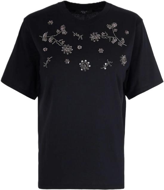 26SS 막스마라 반팔 티셔츠 2615971061600004 BLACK
