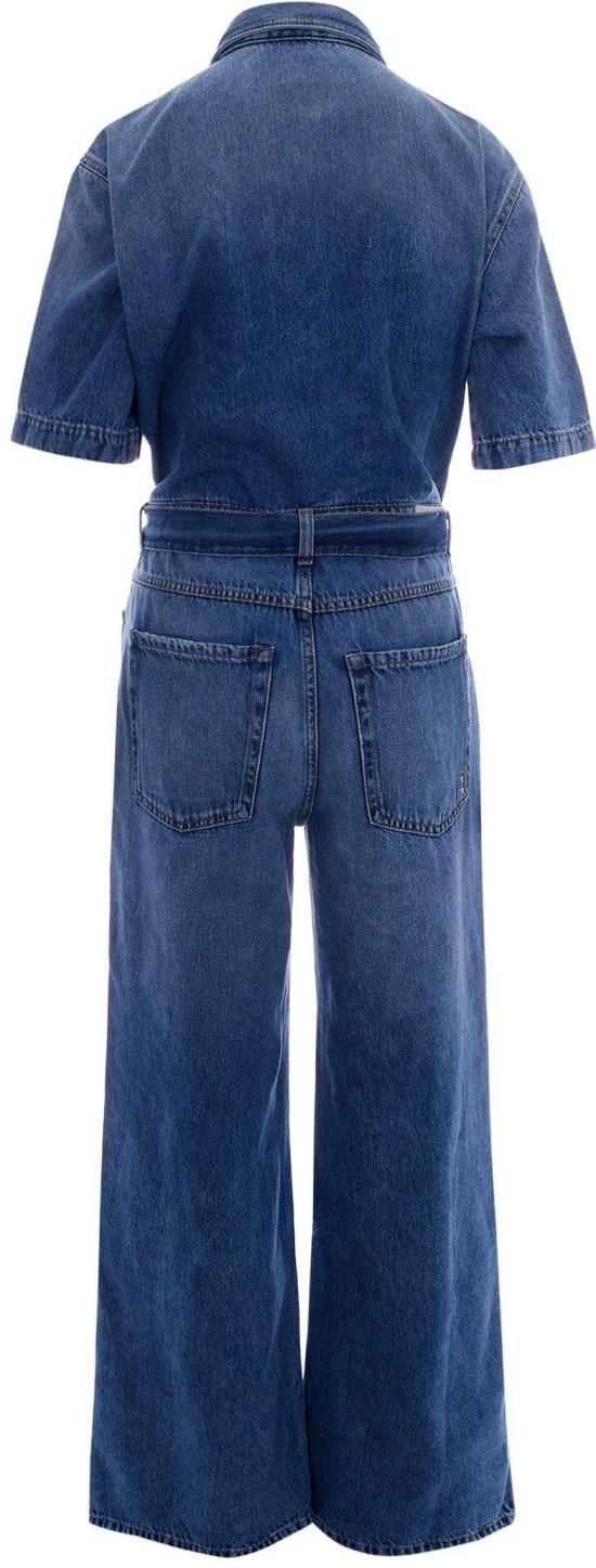 26SS 아이콘데님 데님 원피스 DUNAID8841ECL BLUE - ICON DENIM