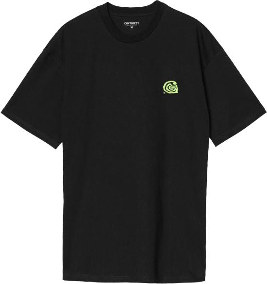 26SS 칼하트 헬릭스 숏 슬리브 티셔츠 I03519489XX BLACK