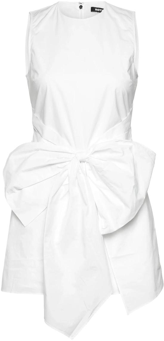 26SS 로테이트 숏 원피스 115302400 WHITE