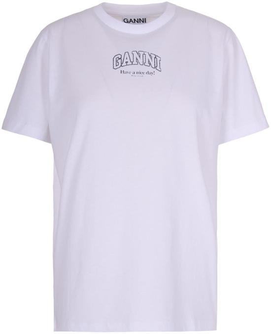 26SS 가니 로고 에센셜 티셔츠 A1050057151 WHITE