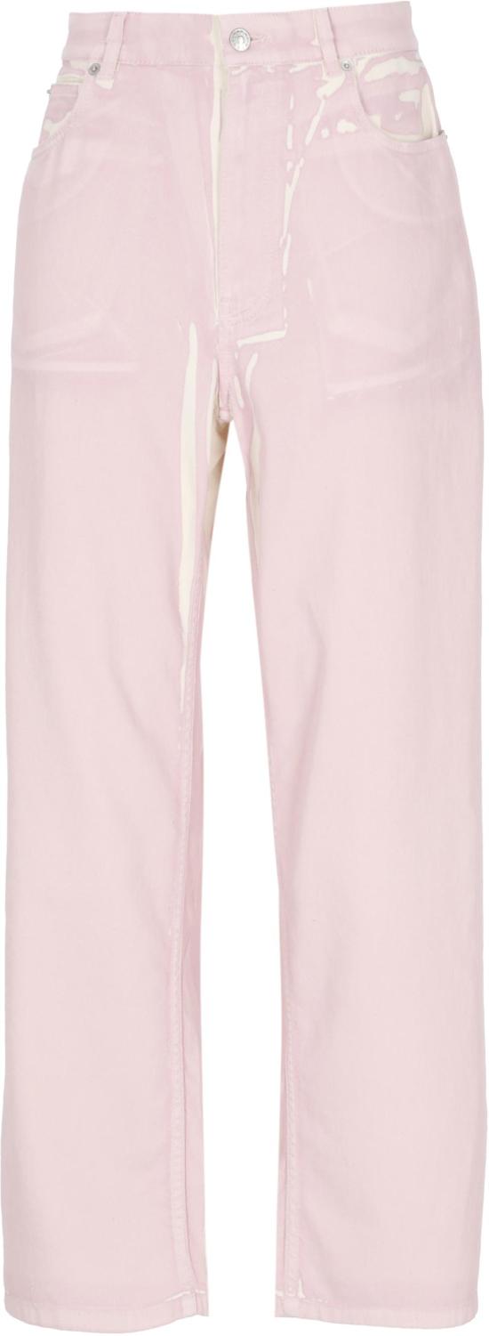 26SS 마르니 스트레이트 팬츠 PAJD0563A1USCY64PRC13 PINK