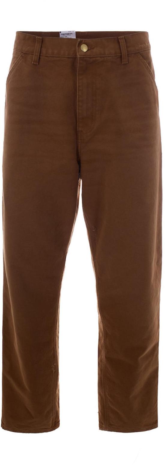 26SS 칼하트 싱글 니 팬츠 I036276HZB7 BROWN