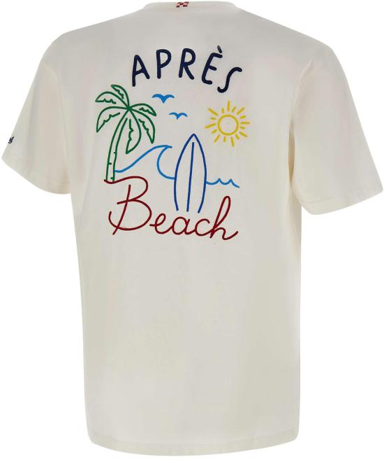 26SS 세인트바쓰 반팔 티셔츠 PRL000202251L WHITE - MC2 SAINT BARTH