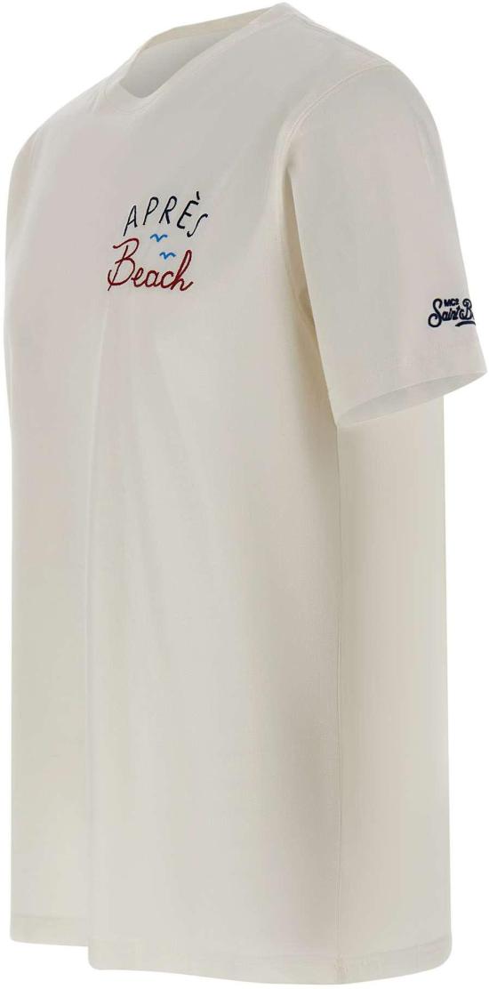 26SS 세인트바쓰 반팔 티셔츠 PRL000202251L WHITE - MC2 SAINT BARTH