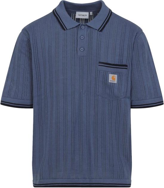 26SS 칼하트 폴로 티셔츠 4068584439261 BLUE
