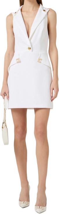 26SS 엘리자베타프랜치 숏 원피스 8053686735737 WHITE - ELISABETTA FRANCHI