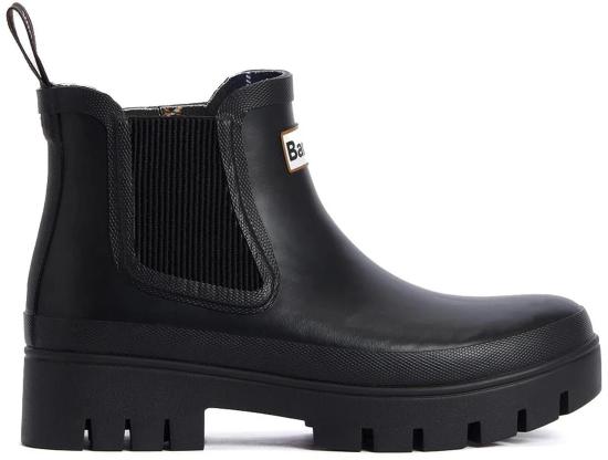 25FW 바버 할톤 앵클 웰링턴 부츠 LRF0100BK11 BLACK