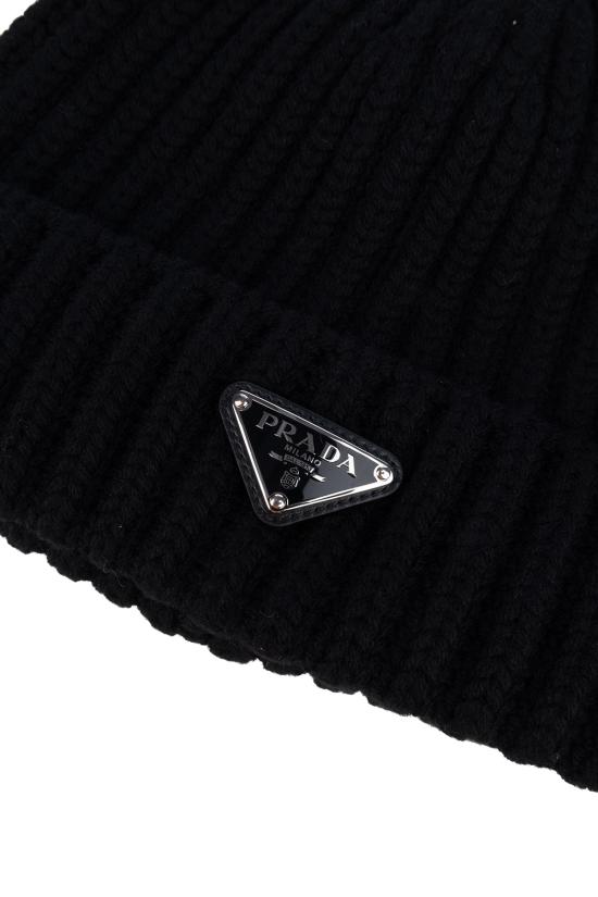 26FW 프라다 이어플랩 캡 2HC3902DZL F0002 Nero - PRADA