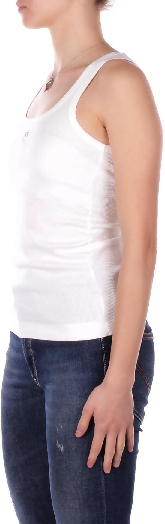 26SS 핑코 민소매 티셔츠 100807A338Z05 WHITE - PINKO