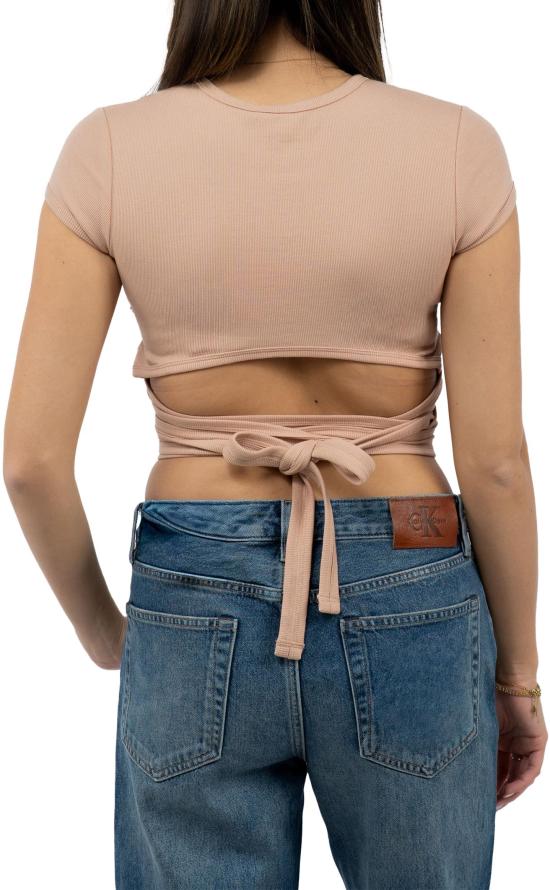 26SS 디젤 반팔 티셔츠 A211970EJAI7AW BEIGE - DIESEL