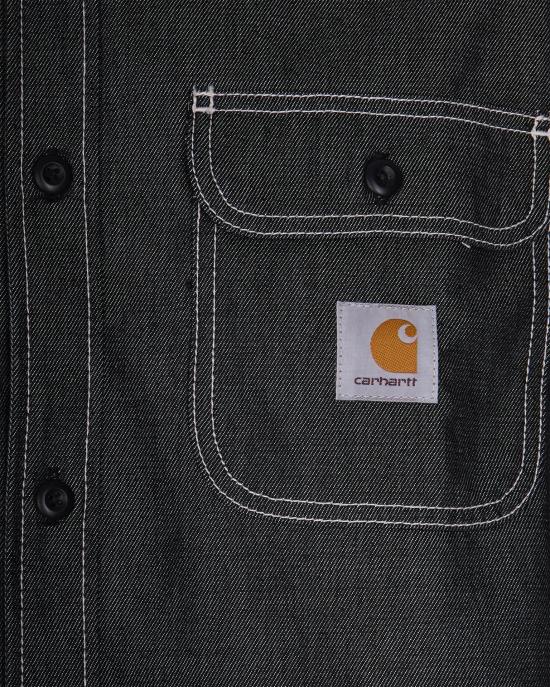 26SS 칼하트 WIP 티건 셔츠 자켓 I0362638901 BLACK - CARHARTT
