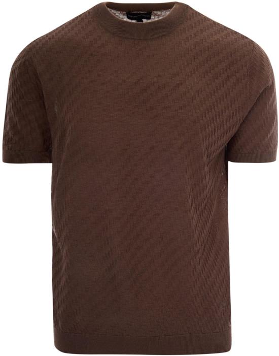 26SS 엠포리오 아르마니 스웨터 EM004741AF24573U6285 BROWN