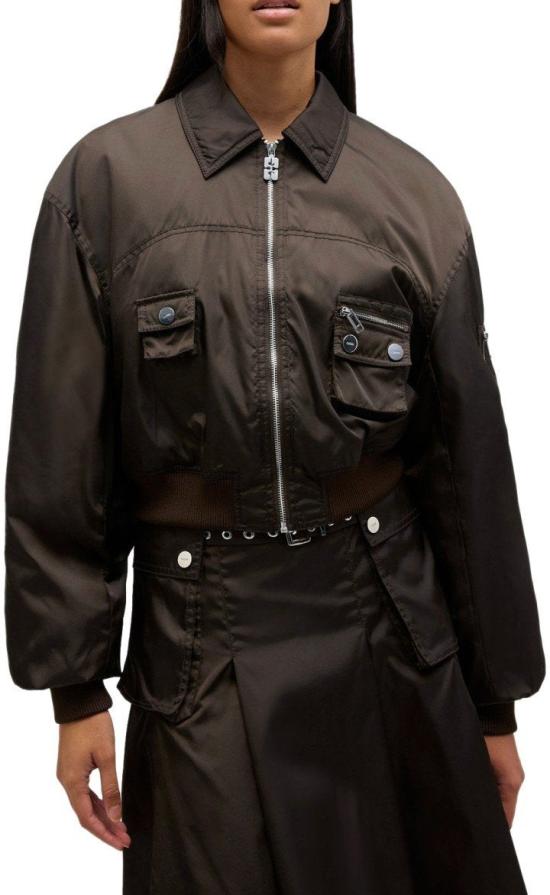  가니 봄버 자켓 9266397905142 BROWN - GANNI