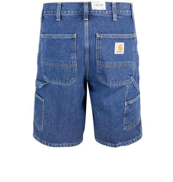 26SS 칼하트 스미스 데님 싱글 니 쇼츠 I0320260106 BLUE - CARHARTT