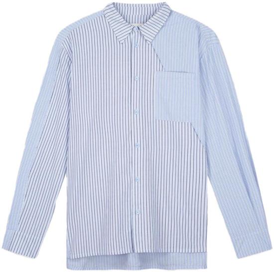 26SS 아르떼 앤트워프 긴팔 셔츠 CAMICIAASSIMETRICALSTRIPED DIVERS