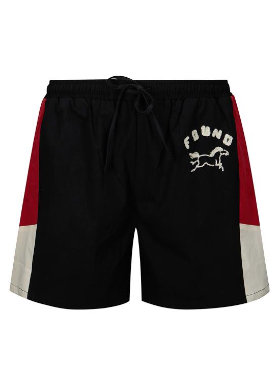 26SS 파운드 숏팬츠 FOSS26SH01314 6377 Red Black Cream