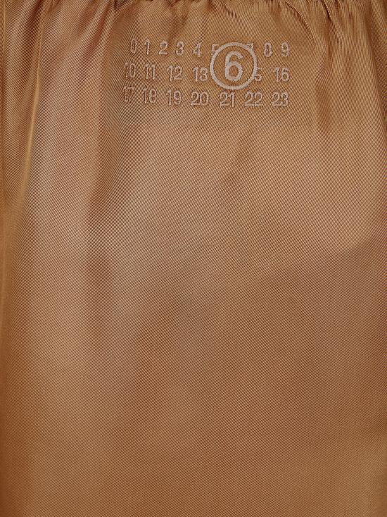 26SS MM6 메종마르지엘라 미디 스커트 S62ME0029M35880 133 Light Brown - MM6 MAISON MARGIELA