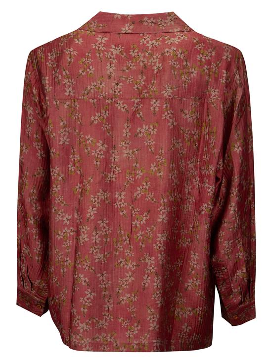 26SS FOUND 긴팔 셔츠 FOSS26SR01313 0842 Dark REd - FOUND