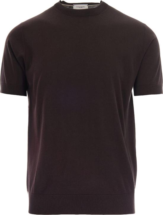 26SS 파올로페코라 반팔 티셔츠 A010F2002345 BROWN