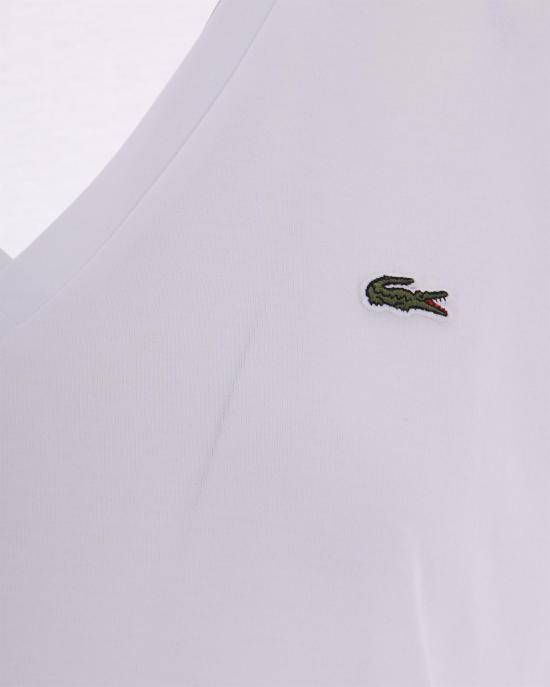 26SS 라코스테 반팔 티셔츠 TF7300001 WHITE - LACOSTE