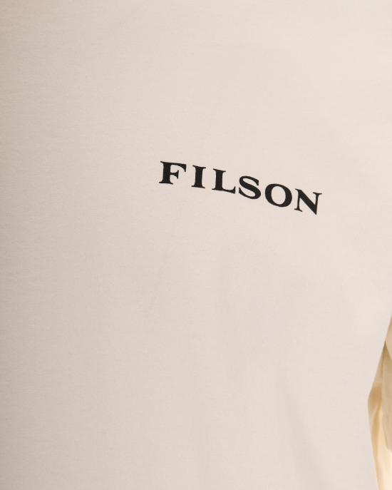 26SS 필슨 반팔 티셔츠 FMTEE0134K0260100 WHITE - FILSON