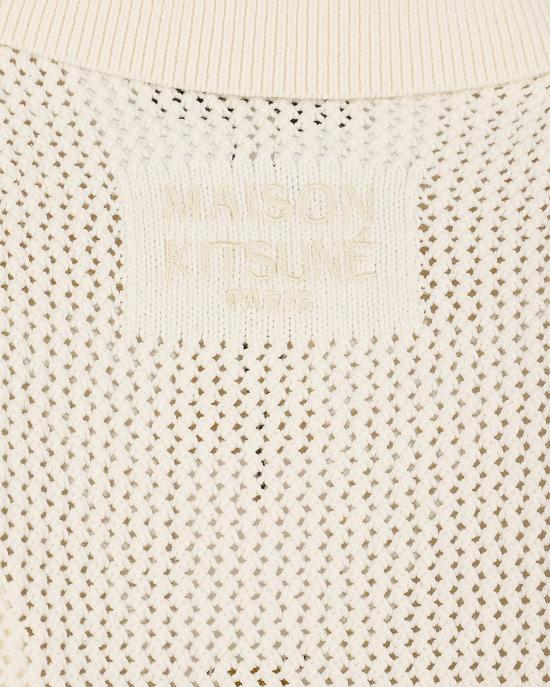 26SS 메종키츠네 스웨터 QM00505KT11970383 WHITE - MAISON KITSUNE