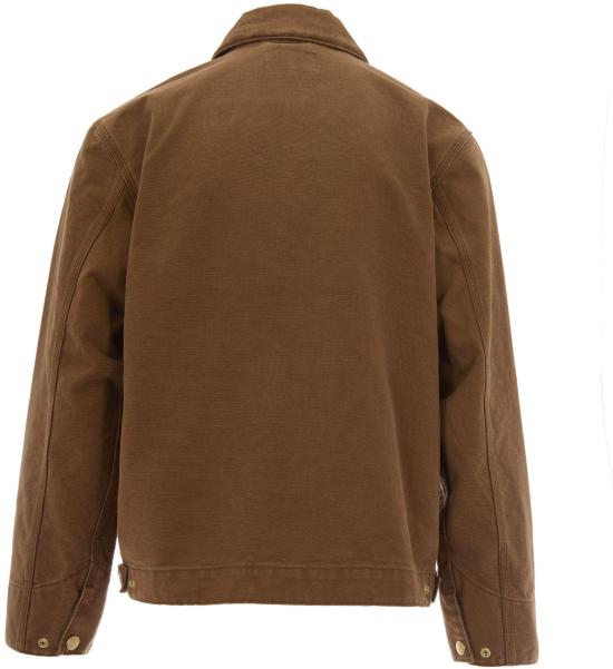 26SS 칼하트 언라인드 디어본 스톤 캔버스 디트로이트 자켓 I0348191FJ4O BROWN - CARHARTT