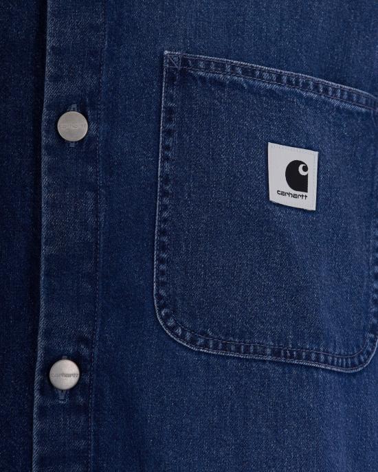 26SS 칼하트 숏슬리브 로빌라 셔츠 I0345580106 BLUE - CARHARTT