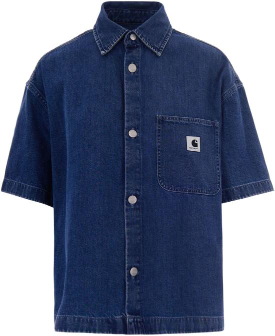 26SS 칼하트 숏슬리브 로빌라 셔츠 I0345580106 BLUE