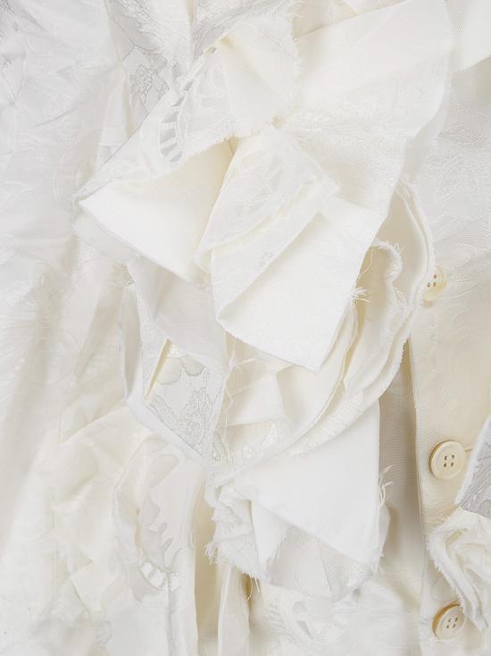 26SS 꼼데가르송 수트 자켓 GQJ029S26 1 OFF WHITE - COMME DES GARCONS