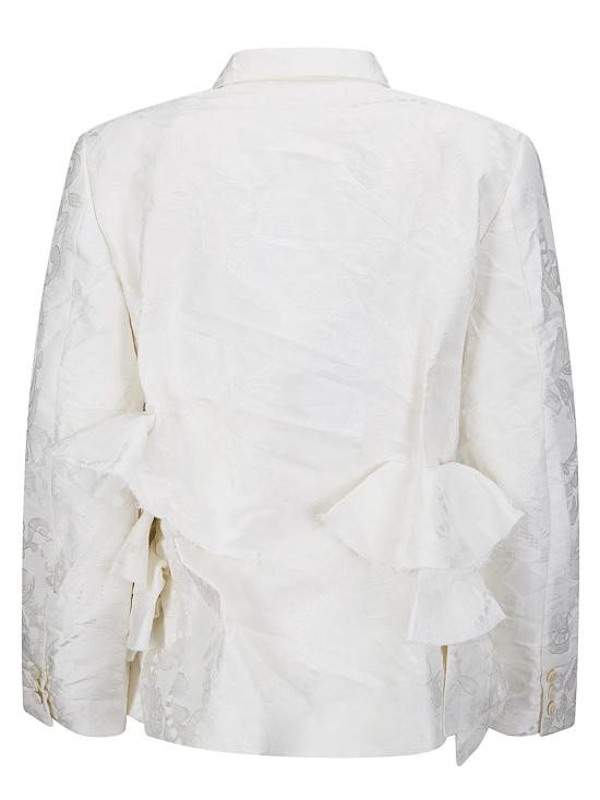 26SS 꼼데가르송 수트 자켓 GQJ029S26 1 OFF WHITE - COMME DES GARCONS