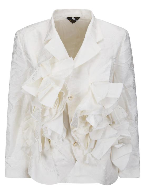 26SS 꼼데가르송 수트 자켓 GQJ029S26 1 OFF WHITE