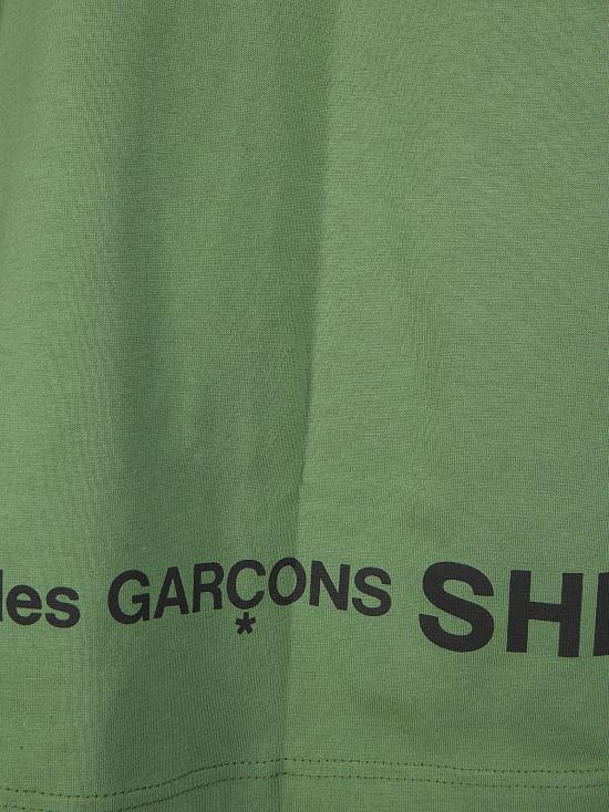 26SS 꼼데가르송 반팔 티셔츠 FQT016S26 3 GREEN - COMME DES GARCONS