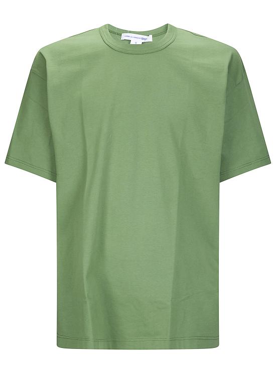 26SS 꼼데가르송 반팔 티셔츠 FQT016S26 3 GREEN