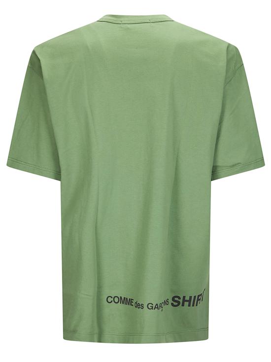 26SS 꼼데가르송 반팔 티셔츠 FQT016S26 3 GREEN - COMME DES GARCONS