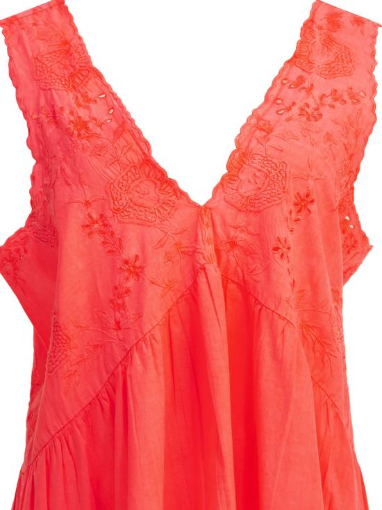 26SS Juliet Dunn 숏 원피스 JD9066WATERMELON Fuchsia - JULIET DUNN
