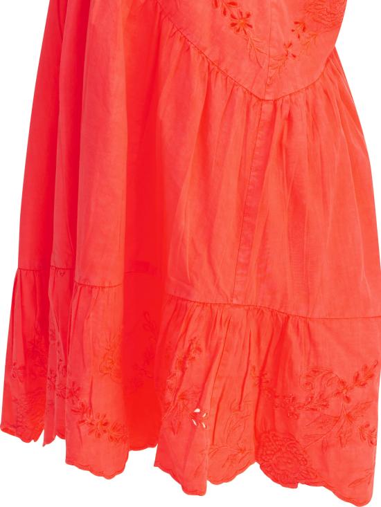 26SS Juliet Dunn 숏 원피스 JD9066WATERMELON Fuchsia - JULIET DUNN