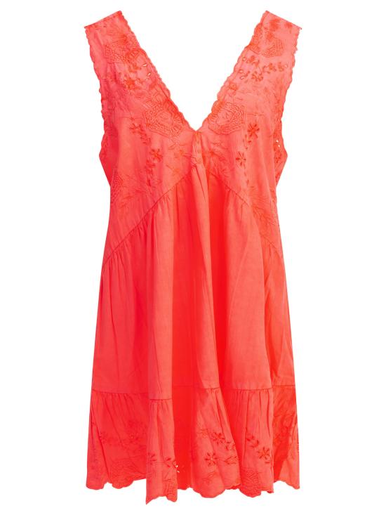 26SS Juliet Dunn 숏 원피스 JD9066WATERMELON Fuchsia