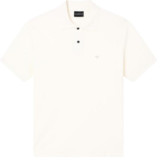 26SS 엠포리오 아르마니 폴로 티셔츠 EM005239AF10497U1055 WHITE