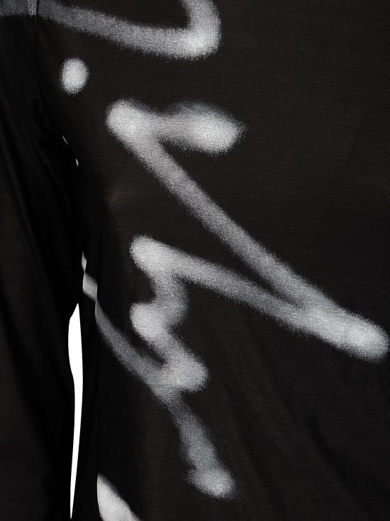 26SS 요지 야마모토 긴팔 티셔츠 FKT81983 2 BLACK - YOHJI YAMAMOTO
