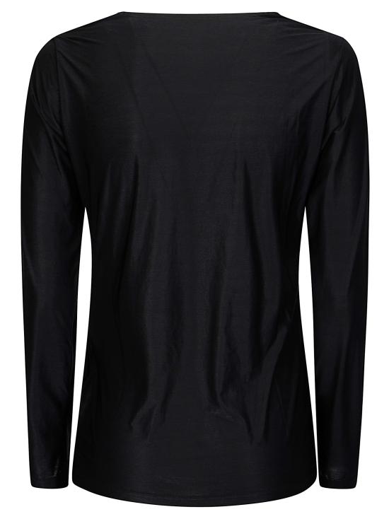 26SS 요지 야마모토 긴팔 티셔츠 FKT81983 2 BLACK - YOHJI YAMAMOTO