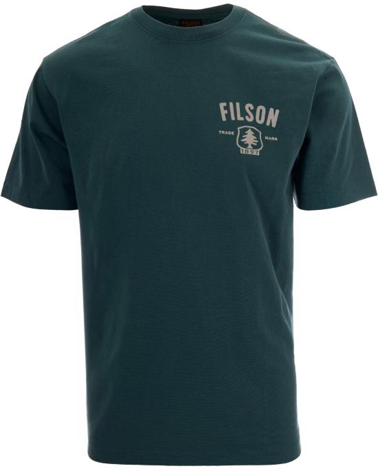 26SS 필슨 반팔 티셔츠 FMTEE0141K0260340 GREEN
