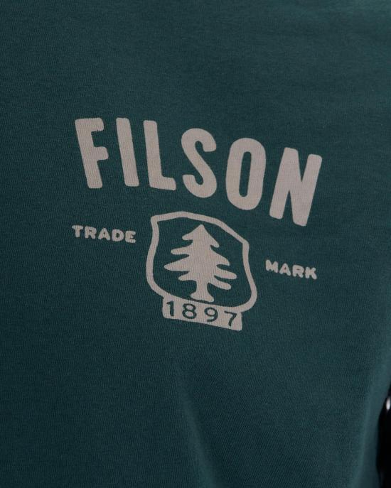 26SS 필슨 반팔 티셔츠 FMTEE0141K0260340 GREEN - FILSON