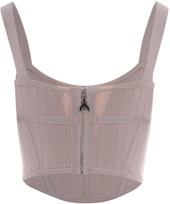 26SS 파트리지아페페 민소매 티셔츠 8K0372K315S748 TAUPE - PATRIZIA PEPE